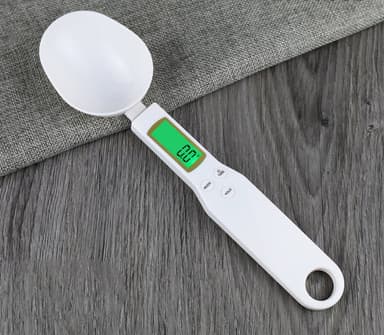 Digital skjevekt 0,1 g / 500 g  - Hvit