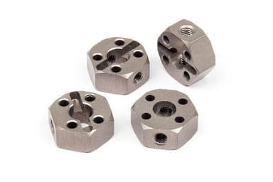 Aluminium låsende sekskantet hjulnav (12Mm/4Pcs)
