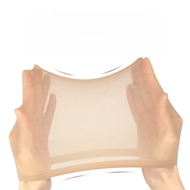 4-paks parykkhette, pustende nylonparykkhetter for kvinner Beige