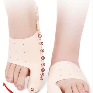Bunion Corrector for Hallux Valgus, Justerbar Toe Straightener Brace M