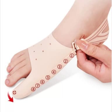 Bunion Corrector for Hallux Valgus, Justerbar Toe Straightener Brace M