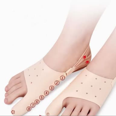 Bunion Corrector for Hallux Valgus, Justerbar Toe Straightener Brace M