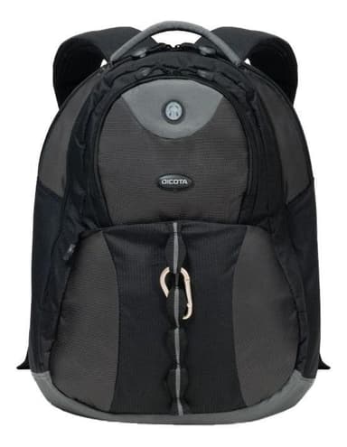DICOTA Backpack Mission XL, ryggsekk for 15""-17,3"" bärbara datorer, svart / grå