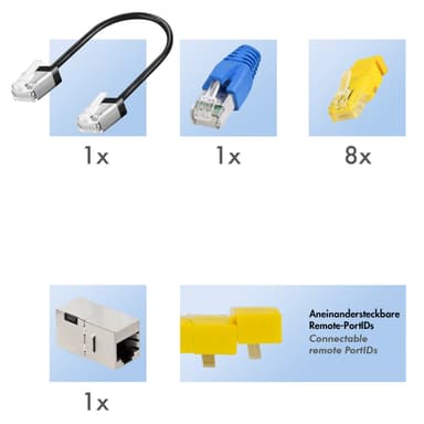 LogiLink 3-i-1 nettverkskabeltester og portkartlegging