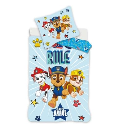 Paw Patrol Bed Linen - Junior Size 100x140 cm - Paw Patrol