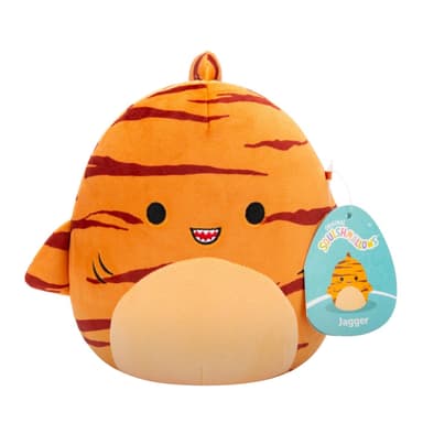 Squishmallows P20 Plysj - Tigerhaien Jagger (206091)