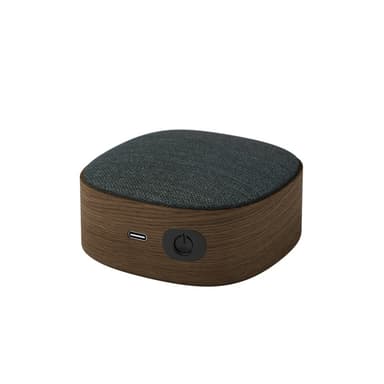 SACKit Go Wood bærbar Bluetooth-høyttaler - røkt eik - S