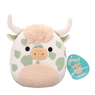 Squishmallows 19 cm P20 Plysj - Celestino Highland Cow (206077)