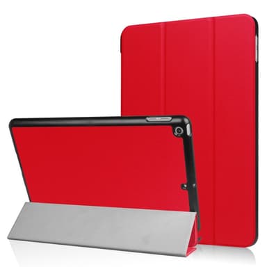 iPad 9.7"" (2017/ 2018) Slim Fit Trifoldbart deksel - Rød