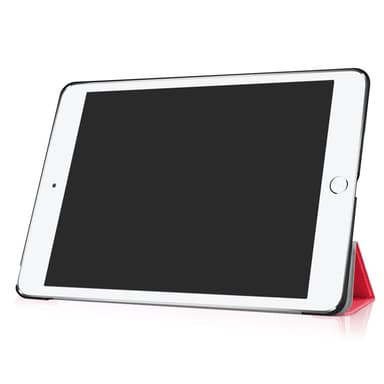iPad 9.7"" (2017/ 2018) Slim Fit Trifoldbart deksel - Rød