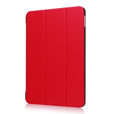 iPad 9.7"" (2017/ 2018) Slim Fit Trifoldbart deksel - Rød