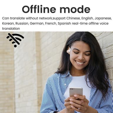 Smart Bluetooth Translator Translator Forretningsreiselæring