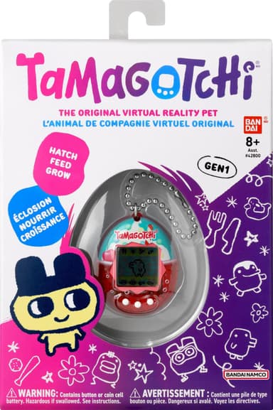 Tamagotchi elektronisk babydukke (Floating Cherry-deksel)