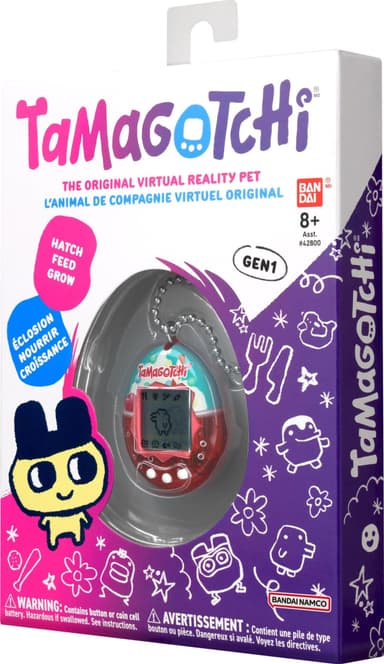 Tamagotchi elektronisk babydukke (Floating Cherry-deksel)
