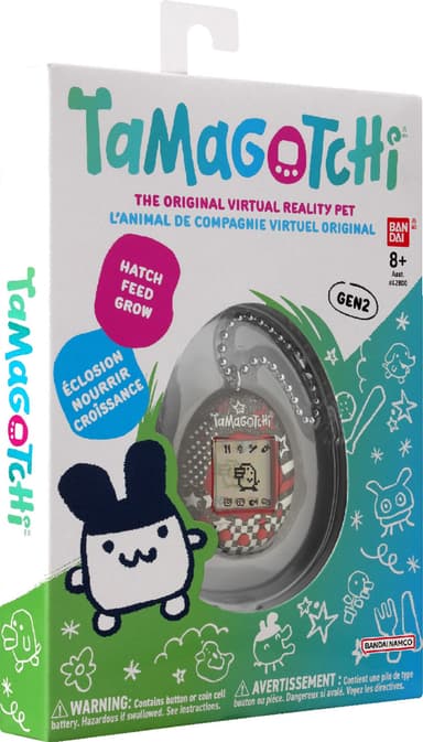 Tamagotchi elektronisk babydukke (Rock Glitter-deksel)