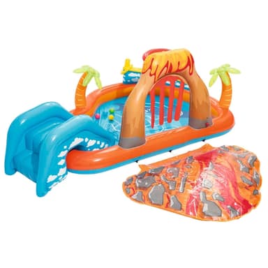 Bestway Lava Lagoon lekebasseng for barn 265x265x104 cm