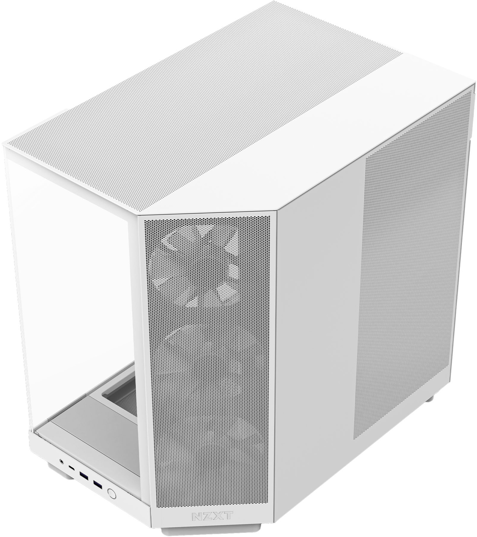 NZXT H6 Flow RGB 2024 PC-kabinett (hvit)