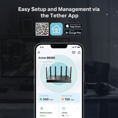 TP-Link BE400 WF7/BE6500 ruter