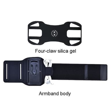Roterbar mobilholder for armen
