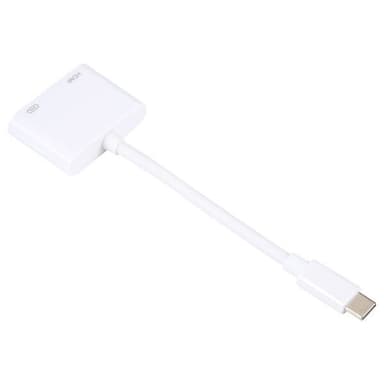 USB-C til HDMI + USB-C-adapter med høy oppløsning