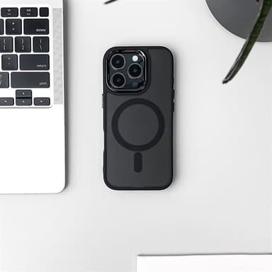 Magnetisk bakdeksel for iPhone 16 Pro Max - Svart