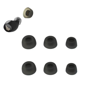 Øreplugg-hetter til Jabra Elite 75t / 65t / Active / Sport Evolve, S/M/L Grå