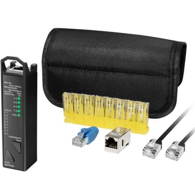 LogiLink 3-i-1 nettverkskabeltester og portkartlegging