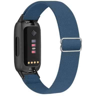 Fitbit Inspire 3 nylon-klokkereim Blå