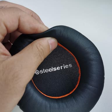 Erstatningsøreputer for SteelSeries Siberia V1, Siberia V2, Siberia V3 Sort