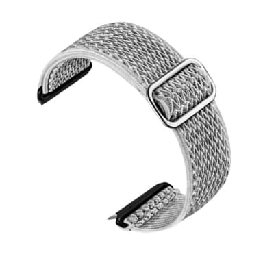 Fitbit Versa 2 Nylon klokkerem Lysegrå