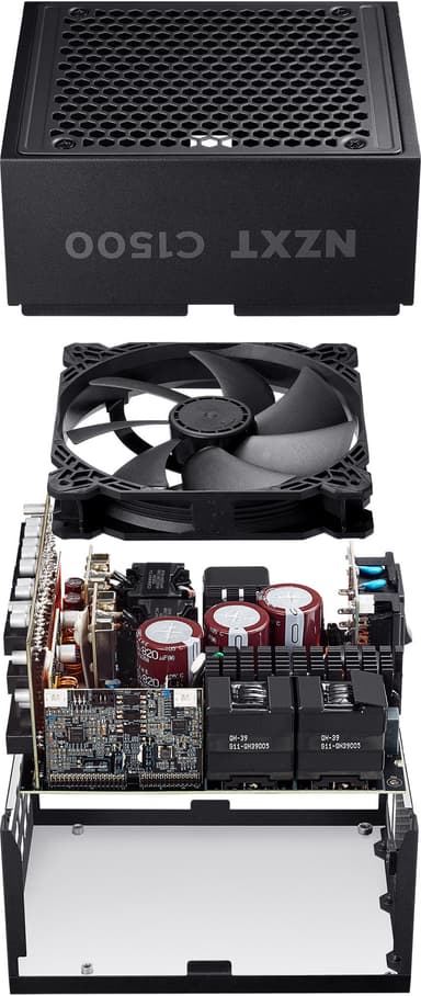 NZXT ATX 3.1 1500W 80+ Platinum strømforsyning