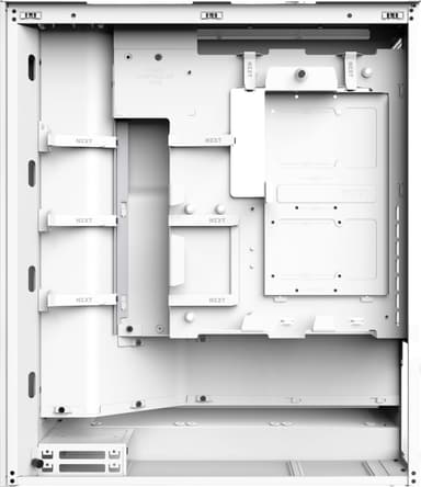 NZXT H7 Flow (2024) Mid-Tower PC-kabinett (hvit)
