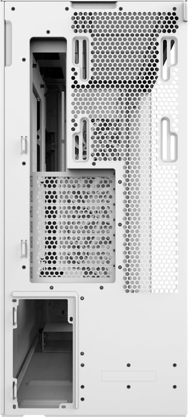 NZXT H7 Flow (2024) Mid-Tower PC-kabinett (hvit)