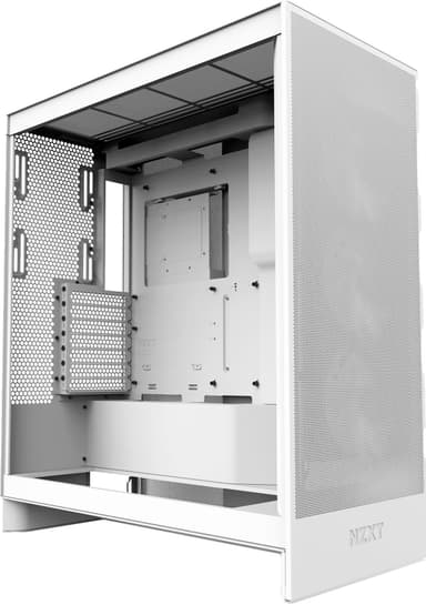 NZXT H7 Flow (2024) Mid-Tower PC-kabinett (hvit)