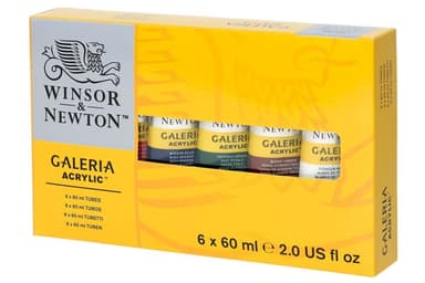 GALERIA ACRYLIC 6x60 ml sett