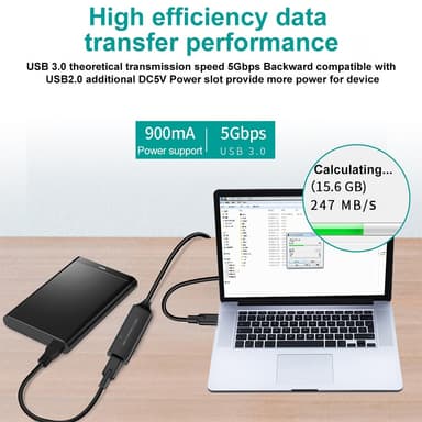 NÖRDIC aktiv 5m USB-C 3.0 SuperSpeed 5Gbps forlengelseskabel hann til hunn