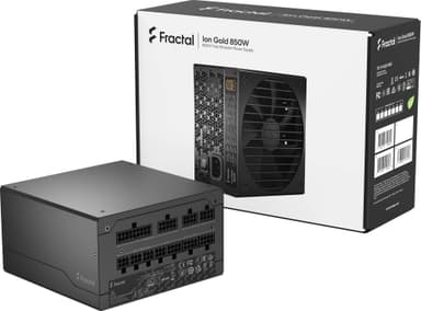 Fractal Design Ion Gold 850W strømforsyningsenhet 24-pin ATX Sort