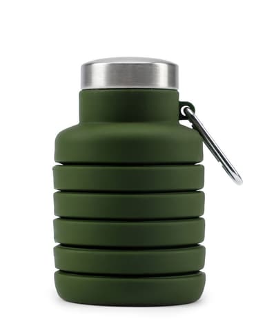 Orrefors Hunting Vannflaske Silikon, Mørkegrønn, 500 ml