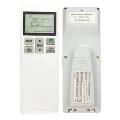 Fjernkontroll RLA502A700B til Mitsubishi Klimaanlegg