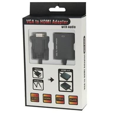 VGA til HDMI 4K Ultra HD konverterer