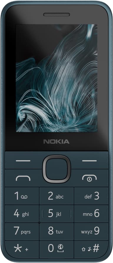 Nokia 225 4G mobiltelefon (mørkeblå)