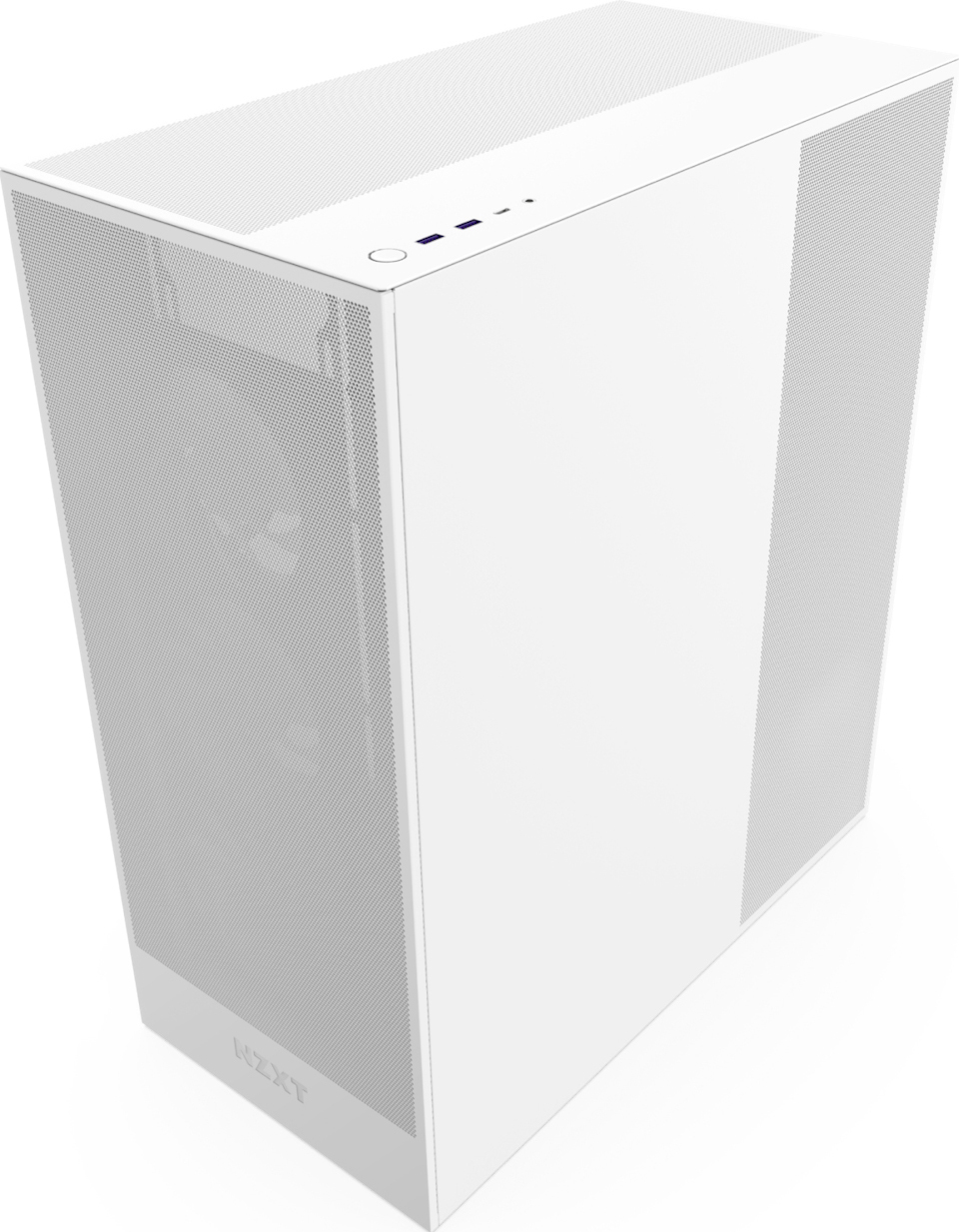 NZXT H7 Flow RGB 2024 PC kabinett (hvit)