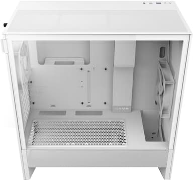 NZXT H5 Flow 2024 PC kabinett (hvit)