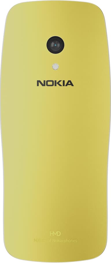 Nokia 3210 4G mobiltelefon (gull)