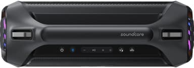 Soundcore Boom 2 Pro bærbar trådløs høyttaler (sort)