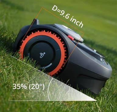 Segway Navimow offroad-hjul 100000254 (oransje)