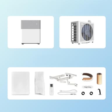 Midea Porta Split klimaanlegg 101105 (hvit)
