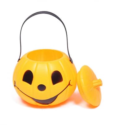 Gresskarkurv for godteri, Halloween