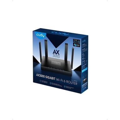 CUDY Wi-Fi Router WR3000 WF6 AX3000 Gigabit Mesh