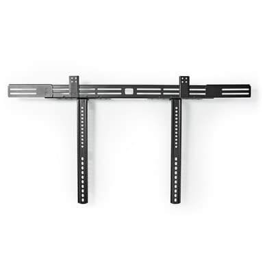 Nedis Soundbar Mount | Kompatibel med: Universell | Festet til TV-en | 10 kg | Dybde justering | Stål | Sort